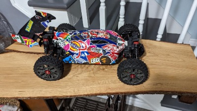 Racing Rc Car Sticker Bomb