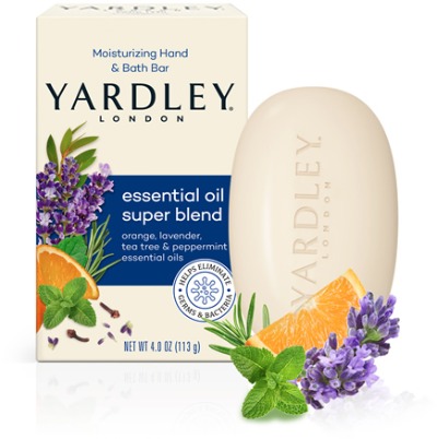 Yardley essesntial oil blend Bath Bar