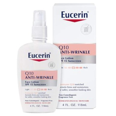Eucerin Q10 Anti-wrinkle Face Lotion SPF 15 Sunscreen