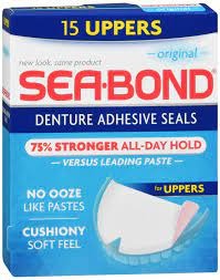 Seabond Denture Adhesive 15 Uppers