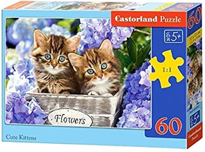 Castorland Puzzle Cute Kittens 60 pieces