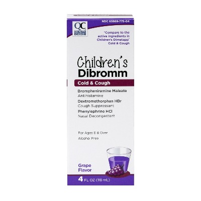 Children's Dibromm Cold and Cough4oz