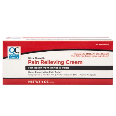 Qc Pain Relieving Cream 4oz