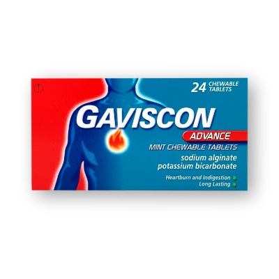 Gaviscon Advance Chewable tabs 24s