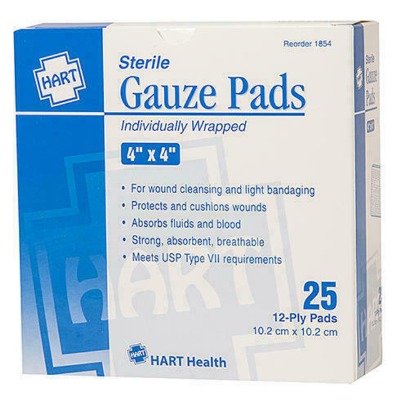Colcare Low Adherent Pads 4x4