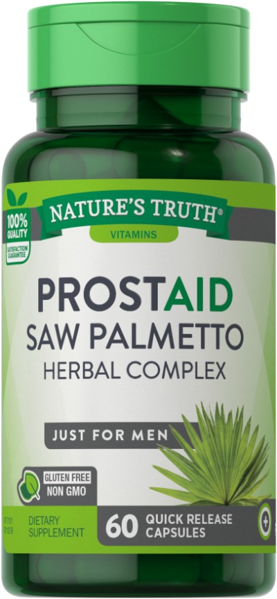 Nature's Truth Prostaid Saw Palmetto 60s