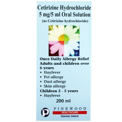 Cetirizine suspension 200ml