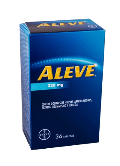Aleve tablets 36s