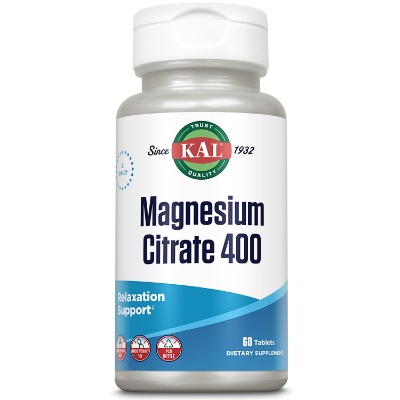 Kal Magnesium Citrate 400mg tablets