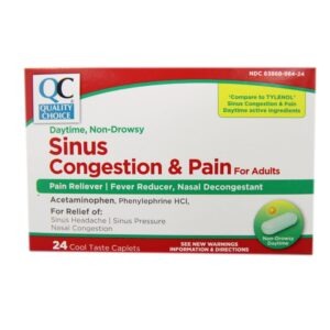 Qc Severe Sinus Congestion & Pain 24s