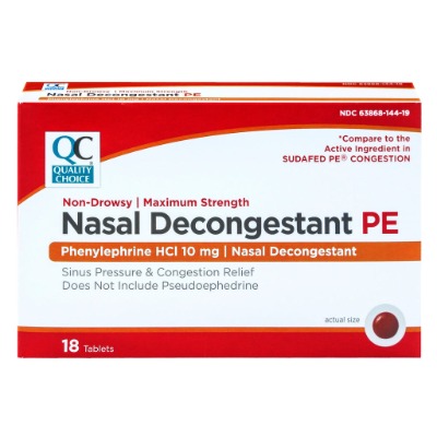 Qc Nasal Decongestant PE 18s