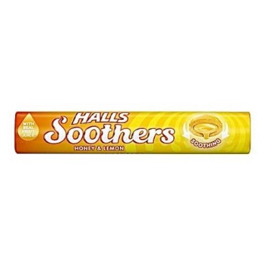 Halls Soothers Honey Lemon