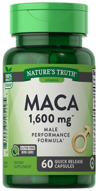 Nature's Truth Maca 1600mg Capsules 60s