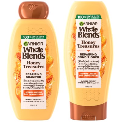 Grnier Whole Blends Honey Treasures Repairing Shampoo
