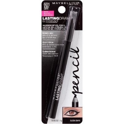 Maybelline Waterproof Eye Pencil Sleek Onyx 601