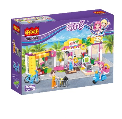Cogo Girls Shopping Mall 376 pieces