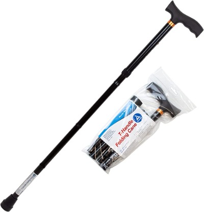 Dynarex T-Handle Folding Cane
