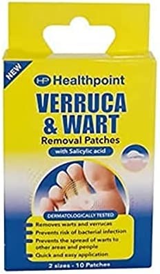 Healthpoint Verruca & Wart Removal Patches 10s