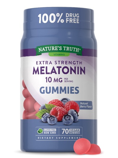 Nature's Truth Extra Strength Melatonin 10mg Gummies 70s