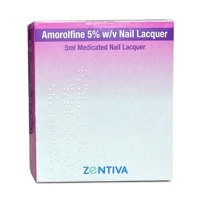 Amorlofine 5% nail Laquer