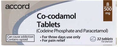 Co-codamol 8/500mg tablets 32s