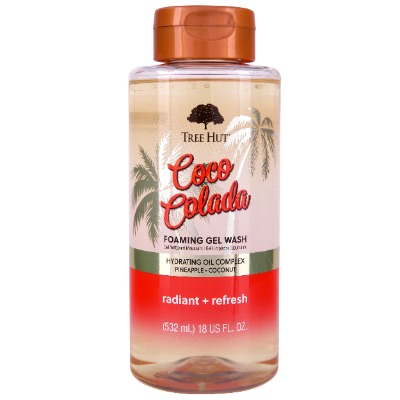 Tree Hut Coco Colado Foaming Gel Wash 18oz