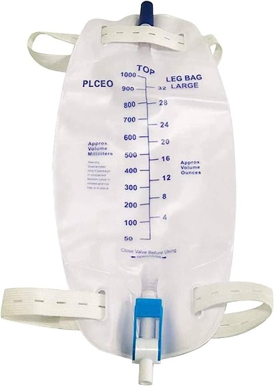 Pride 1000ml Urinary Leg Bag 