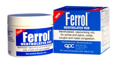 Ferrol Mentholated Rub
