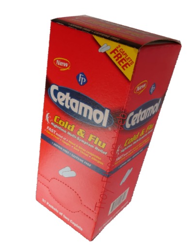Cetamol Cold & Flu Drowsy 2's