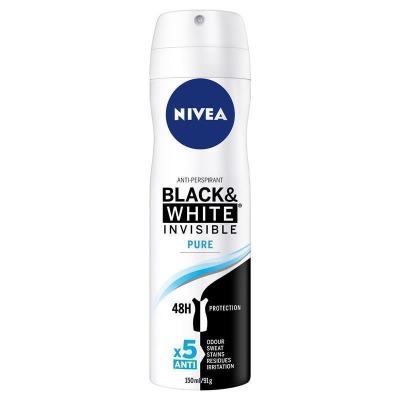 Nivea Antiperspirant aerosol spray Black & White Invisible