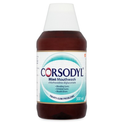 Corsodyl Mint Mouthwash 300ml