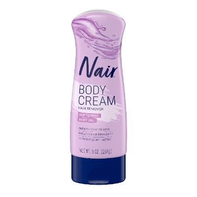 Nair Body Cream Softening baby Oil 9oz