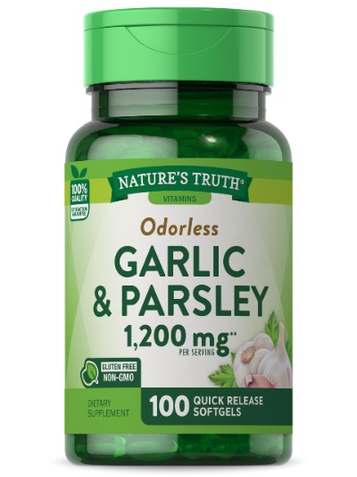 nature;s truth odorless Garlic & Parsley 100s
