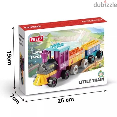 Little train 34 pieces