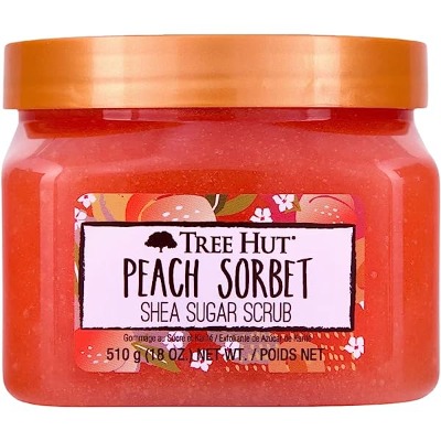 Tree Hut Peach Sorbet Shea Sugar Scrub