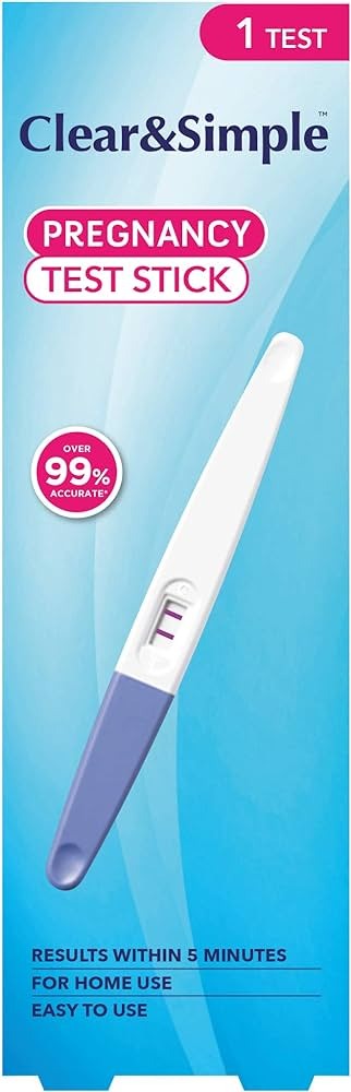 Clear &Simple Pregnancy test 1 unit