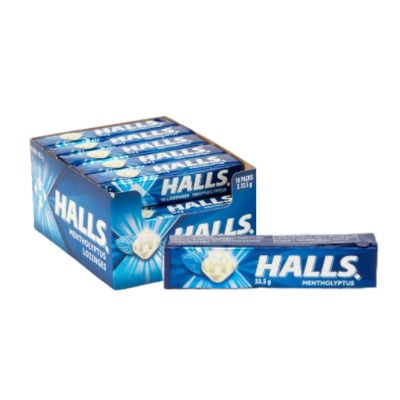 Halls Menthol Flavour 8s
