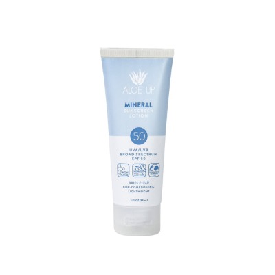 Aloe Up Mineral Sunscreen Lotion Spf 50 3oz