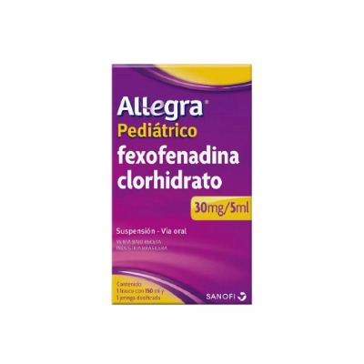 Allegra 30mg/5ml suspension 150ml
