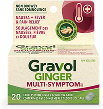 Gravol Ginger Multisympton