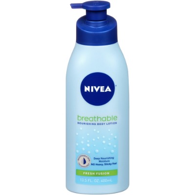 Nivea breathable body lotion  400ml