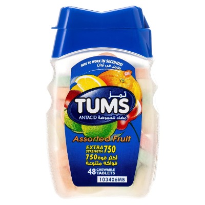 Tums Fruit lavour 48s
