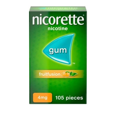 Nicorette Gum 4mg Fruitfusion