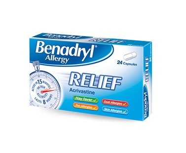 Benadryl Allergy Capsules