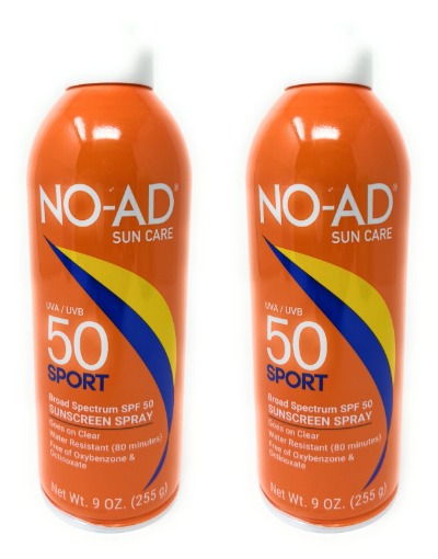 No-Ad Sunscreen Sport Spray 50spf