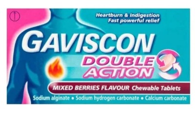 Gaviscon Double Action Tablets Mixed berries 12s