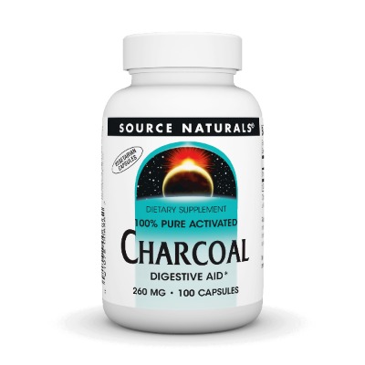 soure Naturals Charcoal 260mg 100s