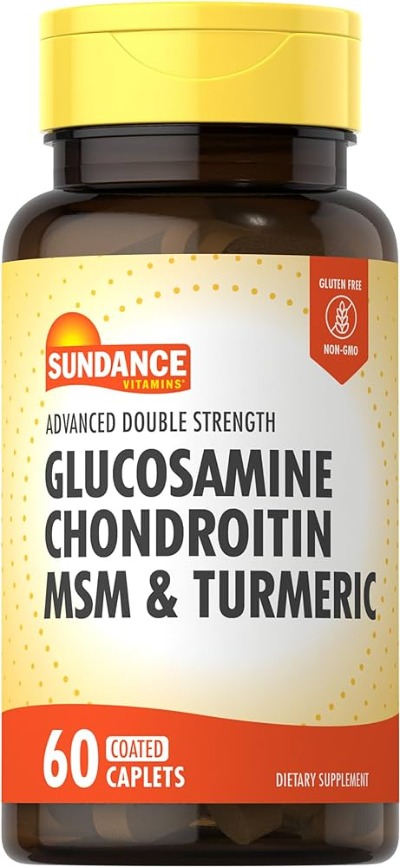 Sundance Glucosamine Chondroitin  MSM & Turmeric 60s