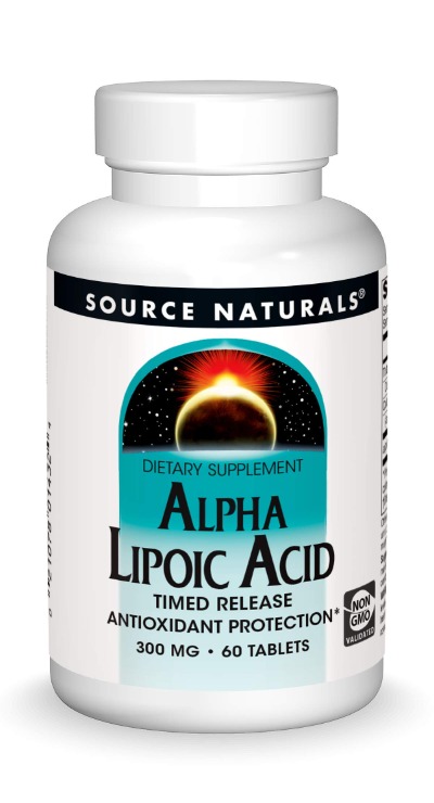 Source Naturals Alpha Lipoic Acid 300mg 60s