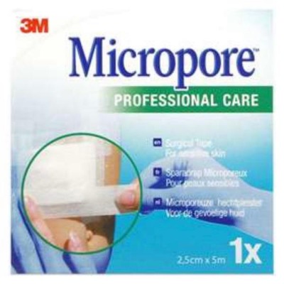 3M Micropore Tape 2.5cmx5m